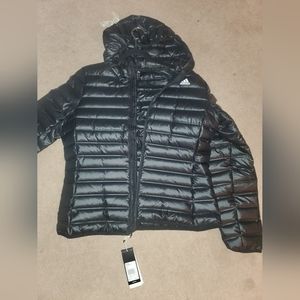Adidas women's winter jacket. Black size Large